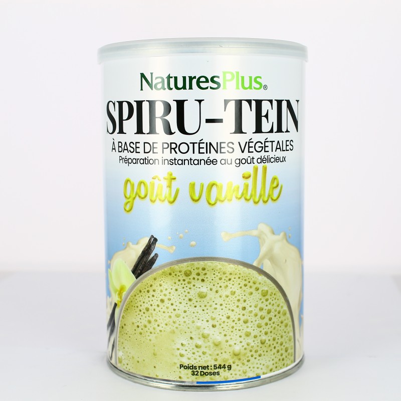 Spiru-tein Vanille - 544g - Natures Plus Spiru-tein Vanille - 544g - Natures Plus