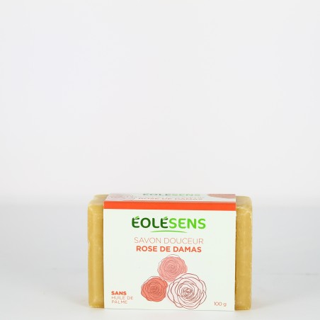 Savon douceur rose de Damas - 100g - Eolesens