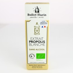 Extrait de Propolis Blanche Sans Alcool - 15 ml - Ballot Flurin