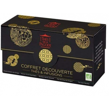 Coffret découverte - 25 Sachets - Thés de la Pagode