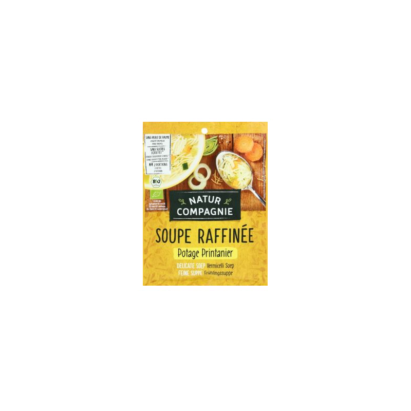 Soupe raffinée Potage Printanier - 37g soit 2 portions - Natur Compagnie