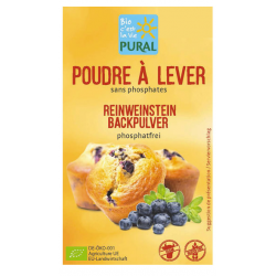 Poudre à lever - 3 sachets de 21g - Pural