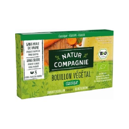 Bouillon Végétal Classique - 8 cubes - Natur Compagnie