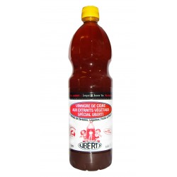 Vinaigre cidre 50 extraits végétaux Bio - 1litre - UBERTI hyperbio