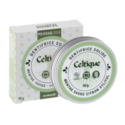 Dentifrice solide celtique - 50g - Laboratoire des Sources