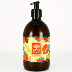 Savon liquide Grenade & Gingembre - 500ml - Olive & Moi