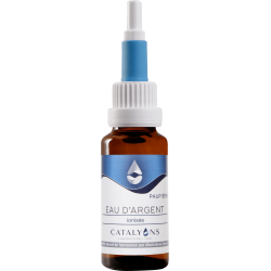 Eau d'argent colloïdal 20 ppm ionisée (yeux) - 20 ml - Catalyons