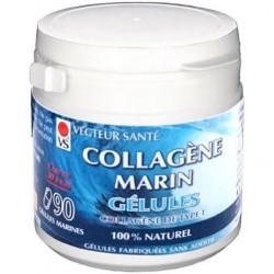 Collagène marin gélules - 90 Gélules - Vecteur Santé