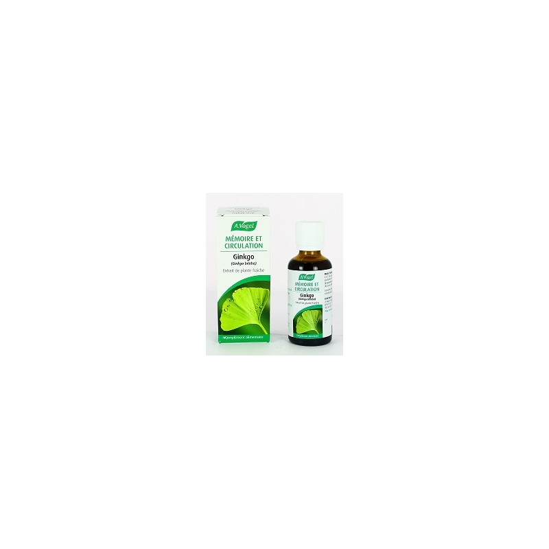 Ginkgo - Extrait Plante Fraiche - 50 ml - A.Vogel