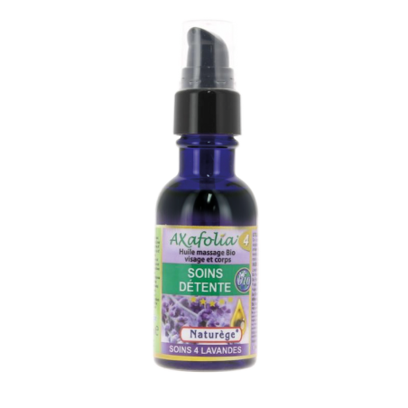 Axafolia 4 lavandes Huile - 50 ml - Naturège Laboratoire