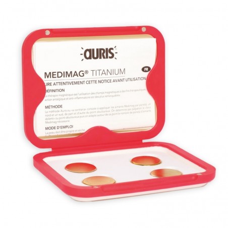 Aimants thérapeutiques Diamètre 25mm - Lot de 4 - Auris