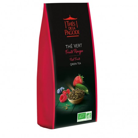 Thé vert Fruits Rouges - Vrac 100g - Thés de la Pagode