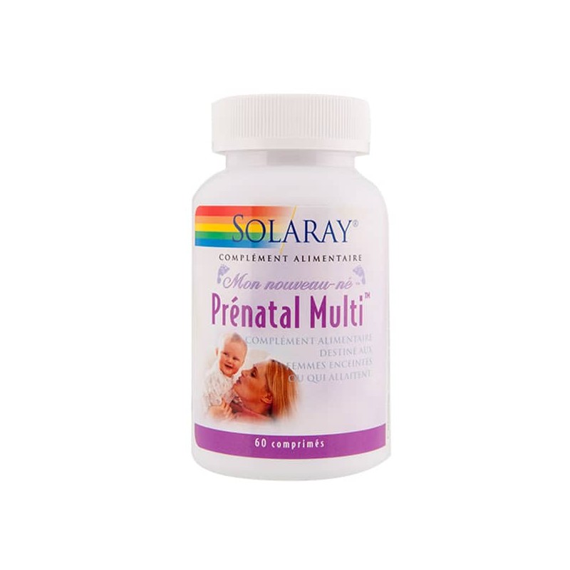 Prénatal Multi - 60 Comprimés - Solaray