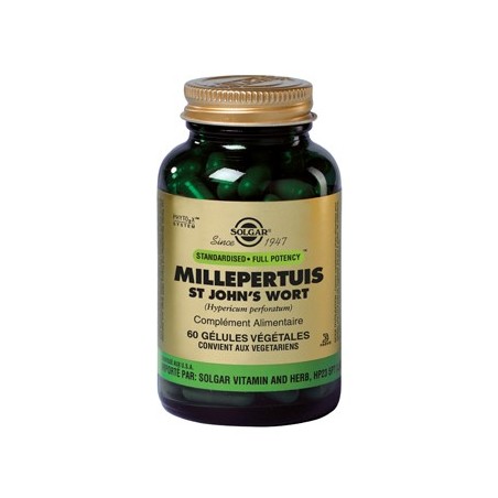 Millepertuis - 60 Gélules Végétales - Solgar