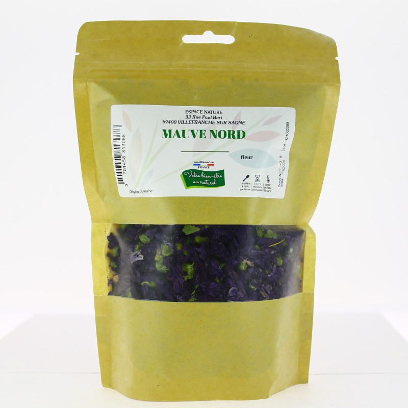 Plante Mauve Nord- 40g - Cailleau Herboristerie Plante Mauve Nord- 40g - Cailleau Herboristerie