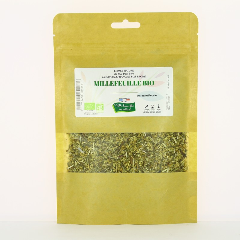 Plante Millefeuille Bio - 40g - Cailleau Herboristerie Plante Millefeuille Bio - 40g - Cailleau Herboristerie