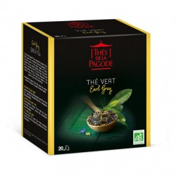 Thé vert earl grey Bio Infusettes