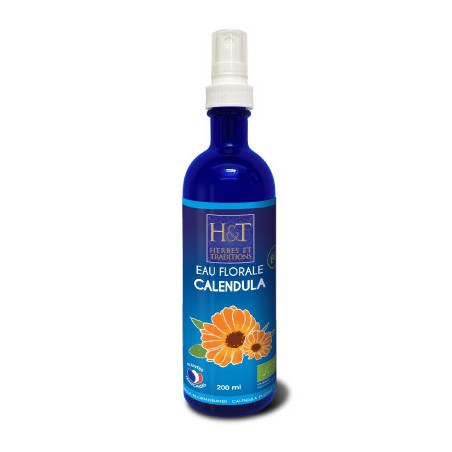 Eau florale de Calendula Bio - 200ml - Herbes et Traditions