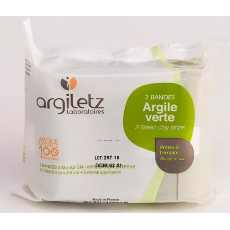 Bande Argile Verte - 2 Bandes - Argiletz