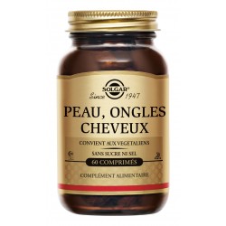 Peau, Ongles, Cheveux - 60 Comprimés - Solgar