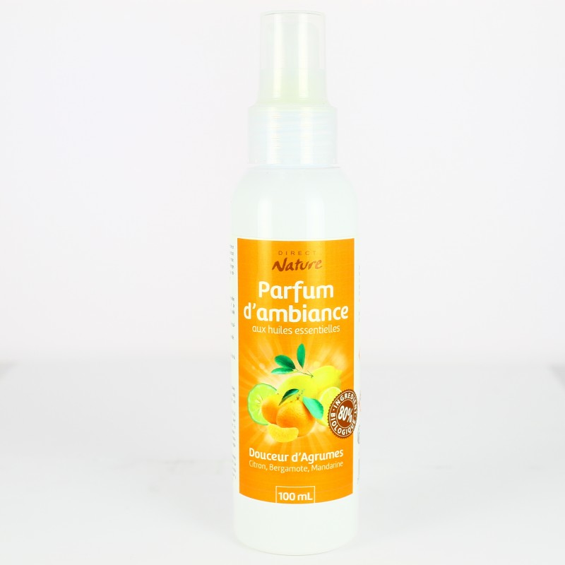 Parfum d'Intérieur Douceur d'agrumes - 100 ml - Direct Nature Parfum d'Intérieur Douceur d'agrumes - 100 ml - Direct Nature