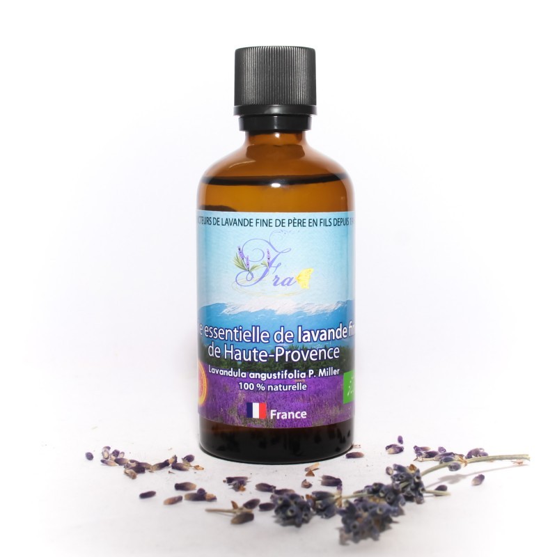 Huile Essentielle de Lavande Fine de Haute Provence - 100 ml - L'or des Lavandes Huile Essentielle de Lavande Fine de Haute Provence - 100 ml - L'or des Lavandes
