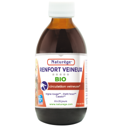 Renfort veineux Liquide - 250 ml - Naturège Laboratoire
