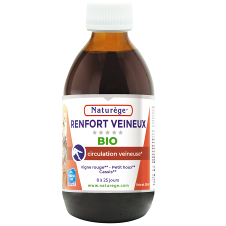 Renfort veineux Liquide - 250 ml - Naturège Laboratoire