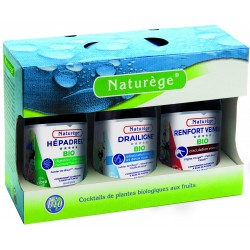Pack Minceur|Draineur Hepadrel+Drailigne+Renfort veineux - Naturège Laboratoire