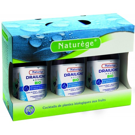 Pack 3 Drailigne Liquide - 3 Flacons de 250 ml - Naturège Laboratoire