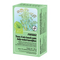 Tisane Anis Fenouil Cumin Bio - 15 Sachets - Salus