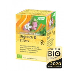 Tisane Fleur de Bach Urgence et Stress - 15 Sachets - Salus