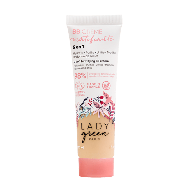bb creme matifiante clair bio