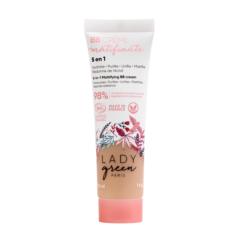 bb creme matifiante médium bio
