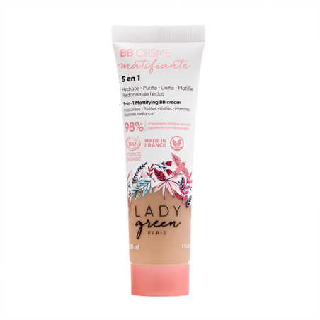 bb creme matifiante médium bio