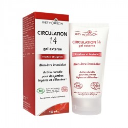 Circulation 14 Gel Externe Bio - 150 ml - Diet Horizon