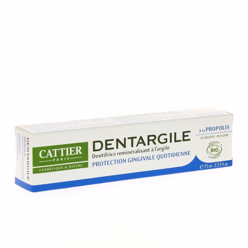 Dentifriceargile propolis - tube 75 ml - Cattier paris Dentifriceargile propolis - tube 75 ml - Cattier paris