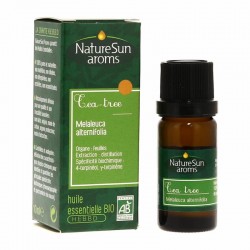 Huile essentielle Tea Tree - Flacon Gouttes 10 ml - NatureSun Aroms