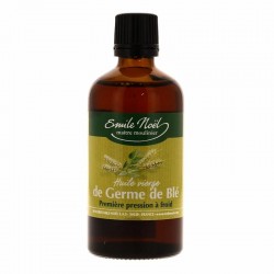 Huile végétale de Germe de Blé vierge - 100 ml - Emile Noël
