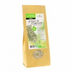 Chanvre Graines Bio Décortiquées - Sachet 200 G