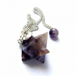 Pendule Merkaba AMETHYSTE