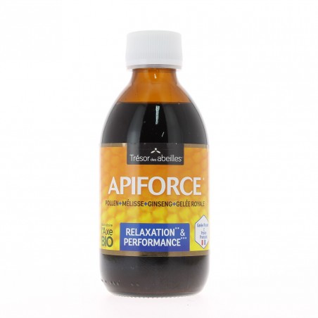 Apiforce Bio Relaxation et Performance - 250 ml - Trésor des Abeilles Vibra