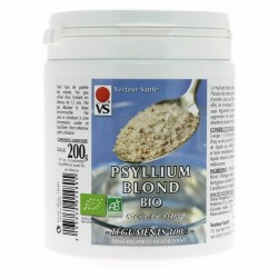 Psyllium Blond Biologique - 200 g - Vecteur Santé