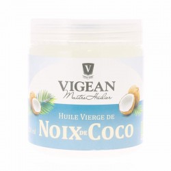 Huile Noix Coco Bio - Pot 250 ml - Vigean