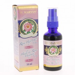 Huile de rose musquée vierge Bio - 50 ml - Marnys