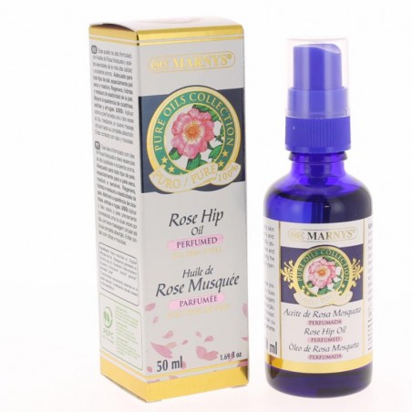 Huile Rose Musquée parfumée - 50 ml - Marnys
