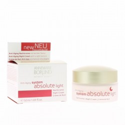 System Absolute Light Crème de Nuit - 50 ml - Annemarie Borlind