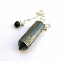 Pendule stylet HEMATITE 12...