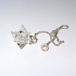 Pendule Merkaba CRISTAL DE...
