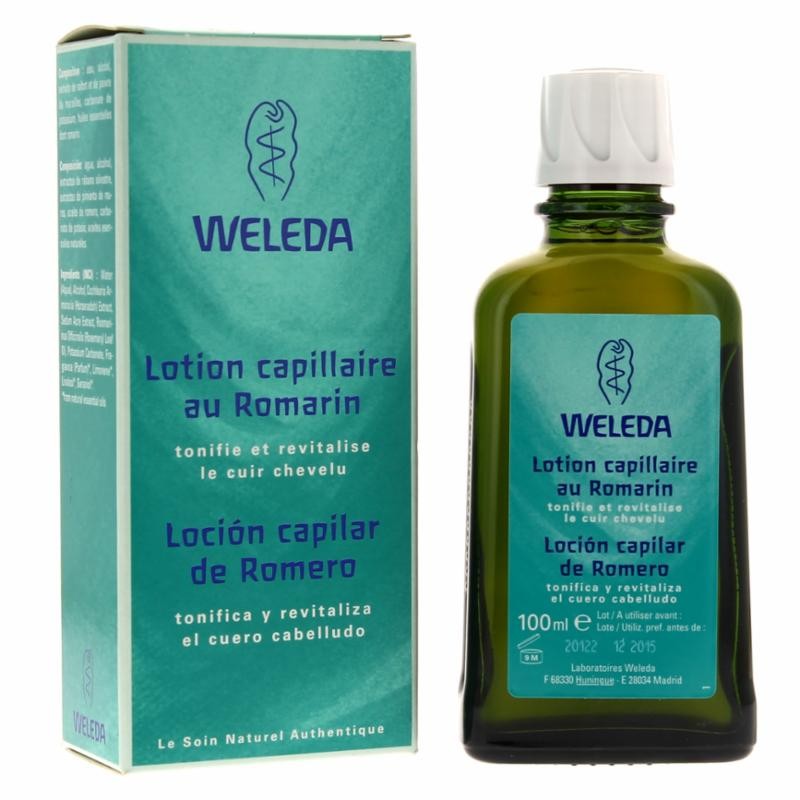 Lotion Capillaire Tonifiante au romarin - 100 ml - Weleda Lotion Capillaire Tonifiante au romarin - 100 ml - Weleda